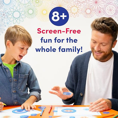 Spirograph with Markers Arts and Crafts for Kids Drawing Kit Art Supplies