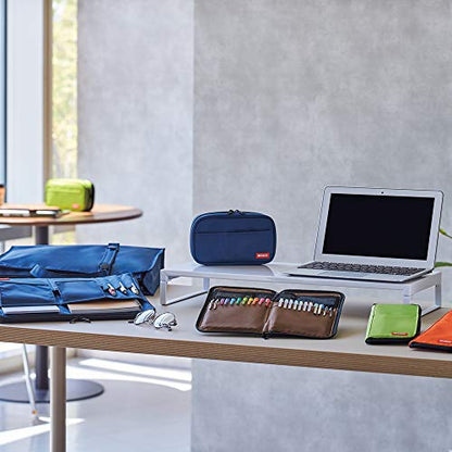 LIHIT LAB Laptop Sleeve with Storage Pockets (Bag-in-Bag), 10 x 13.8 Inches, Indigo (A7554-11N) - color: Indigo, size: 10 in x 13.8 in