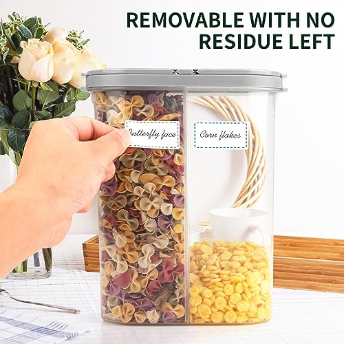 1000 Removable Freezer Labels, 1 x 3 in Waterproof Storage Stickers - size: 1000pcs 1" x 3"