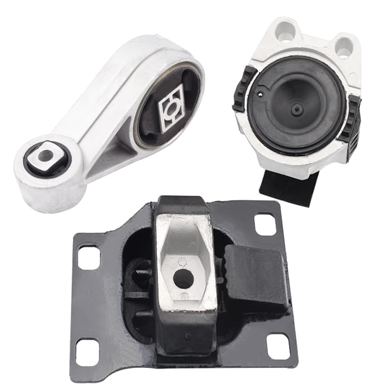 Engine Motor and Transmission Mount Kit Compatible with 2005-2007 Focus - size: 2005 2006 2007 Focus 2.0L 2.3L