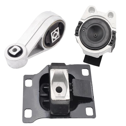 Engine Motor and Transmission Mount Kit Compatible with 2005-2007 Focus - size: 2005 2006 2007 Focus 2.0L 2.3L