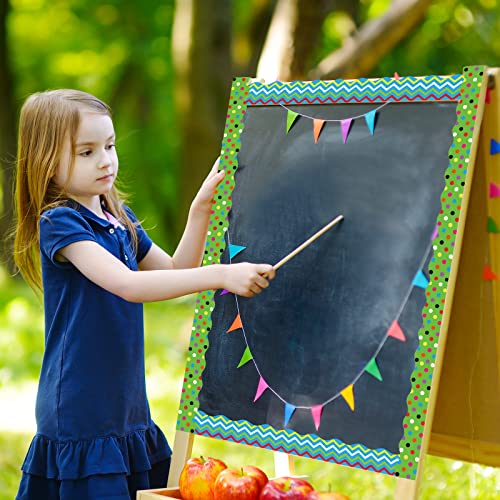 Containlol 118ft Bulletin Board Border Classroom Border, Geometric Style - style: Geometric Style