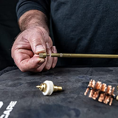 OTIS 12 Ga Shotgun Cleaning Kit, Includes 5 Brass Rods, Brushes, Patches,