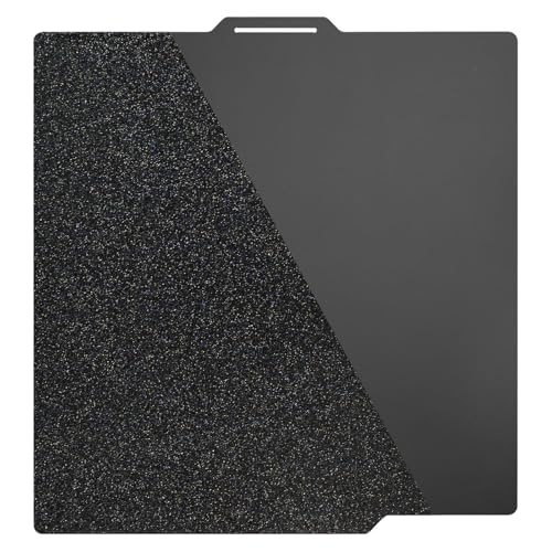 Double Sided Smooth & Textured PEI Build Plate for Bambu Lab X2D/P2S/X1/X1C/X1E/P1P/P1S/A1, 257x257mm Spring Steel Magnetic Flexible Heated Bed, High Adhesion Removable 3D Printer Platform - color: Smooth PEI & Textured PEI, size: 257mm A1 XI P1