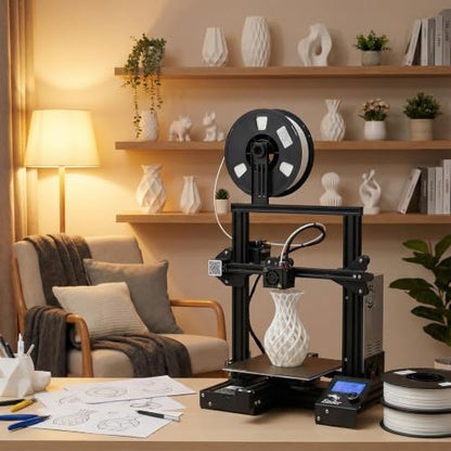 Matte PLA + 3D Printer Filament,PLA Filament 1.75mm, Neatly Wound 3D Printing Filament 1.75mm, Dimensional Accuracy +/- 0.02 mm, Fit Most FDM 3D Printers, 1kg Spool (2.2lbs), White - color: White