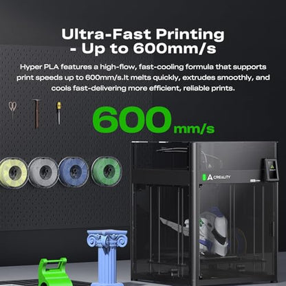Creality Hyper PLA Filament 1.75mm, White, 1-Pack, 1KG - color: White, size: 1kg