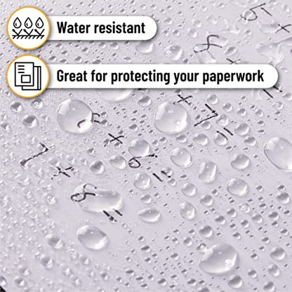 Mr. Pen- Reusable Dry Erase Pocket Sleeves, 10.2" x 14", 6 Pack, Black - color: Black, size: 6 Pack