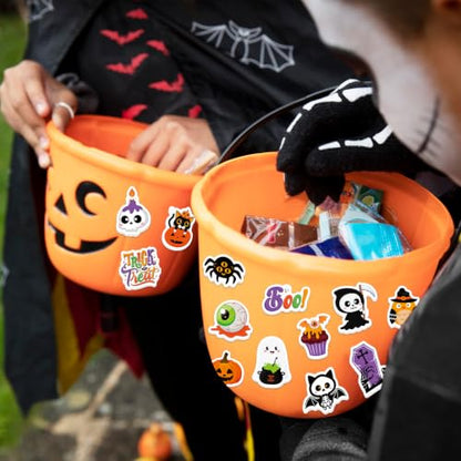 300Pcs Halloween Foam Stickers, Self-Adhesive Ghost Pumpkin Spider Stickers Halloween Decals Sticker Decorations for Home Office School Classroom DIY Art Craft Party Supplies - style: Halloween