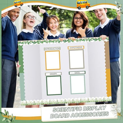 Fuyoooo 90 Pcs Science Fair Board Supplies, Plant - style: Plant
