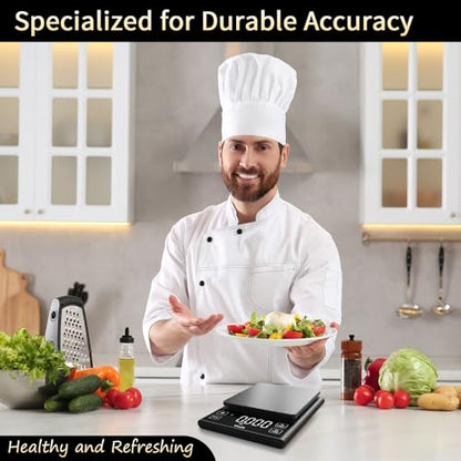 Vitafit 11lb Digital Food Scale High Accuracy 0.1g, Kitchen Scale Big LED