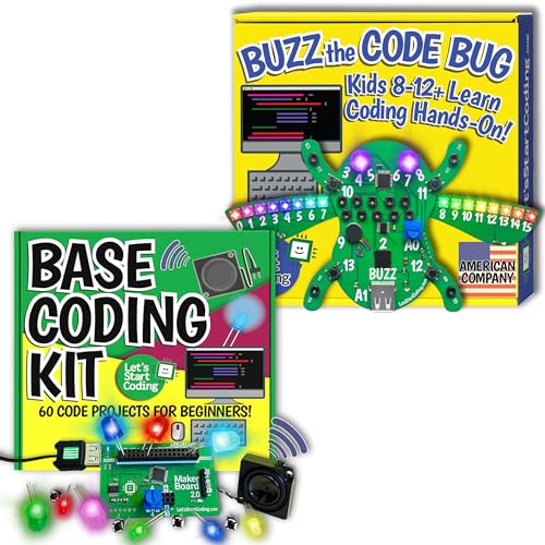 Coding Bundle: Base Coding Kit and Buzz the Code Bug from Let's Start Coding