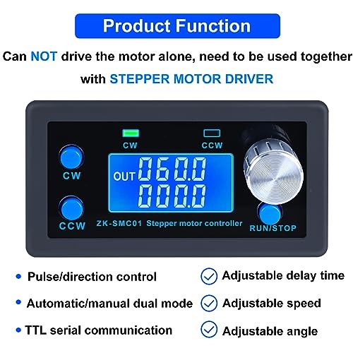 PEMENOL DC 5-30V CNC Stepper Motor Controller (Driver Needed)