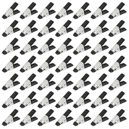 100 Pcs 2 Inch Small Metal Spring Clamps, Small Spring Clips Clamps - color: Black