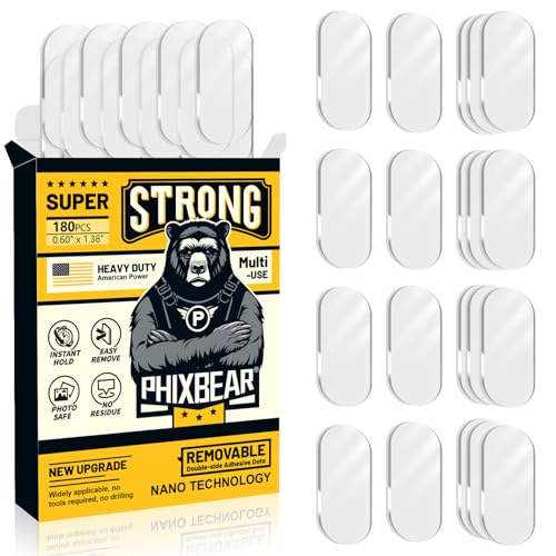 PHIXBEAR Removable Adhesive Dots, No Trace Museum Poster Mounting Putty - size: Extra Large-Standard