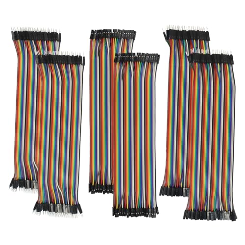 240pcs Multicolored Dupont Wire Kit, 8 Inch Length - size: 8 inch