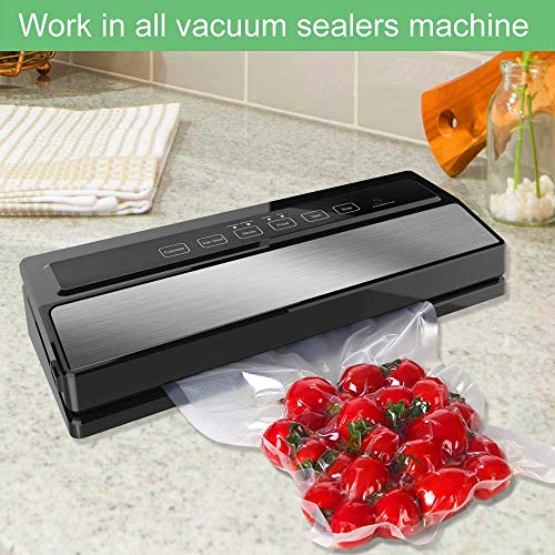 O2frepak Large Gallon 8mil 11.5"x18.5"Vacuum Sealer Bags 100ct Food Storage - size: 11.5" x 18.5" Large Gallon Size