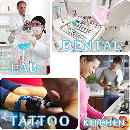3 Pack Professional Medical Surgical Stainless Steel Dental Procedure Tray Thickening Lab Instrument Tools Trays -Flat Type (8.6" * 6.0" * 0.8", 3) - size: 8.6" * 6.0" * 0.8"