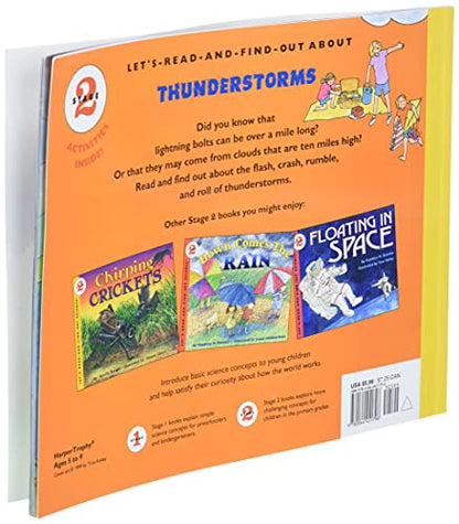 Flash, Crash, Rumble, and Roll: A Colorful STEM Picture Book about Thunderstorms and Lightning for Kids (Ages 4-8)