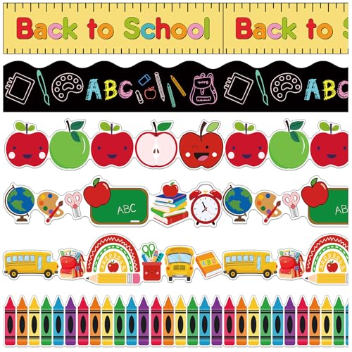 Containlol 118ft Bulletin Board Border Classroom Border, ABC Style - style: Abc Style