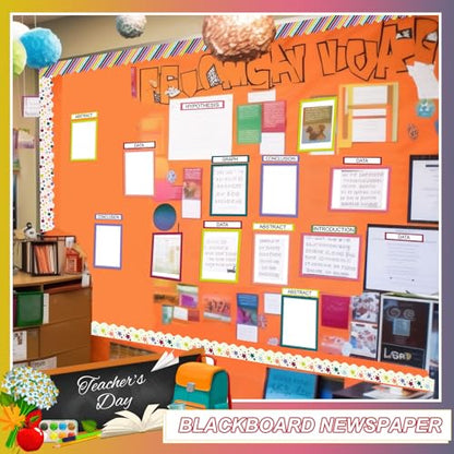Fuyoooo 90 Pcs Science Fair Board Supplies, Classic - style: Classic