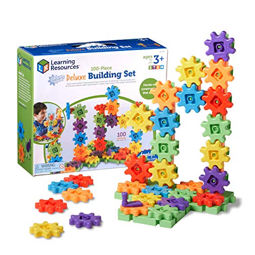 Learning Resources Official Gears Deluxe Building Set - style: 100 Piece Set