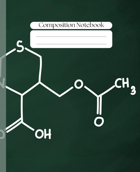 Science Lab Notebook: Lined Composition Journal for Experiments, Notes & STEM Learning