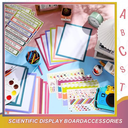 Fuyoooo 90 Pcs Science Fair Board Supplies, Classic - style: Classic