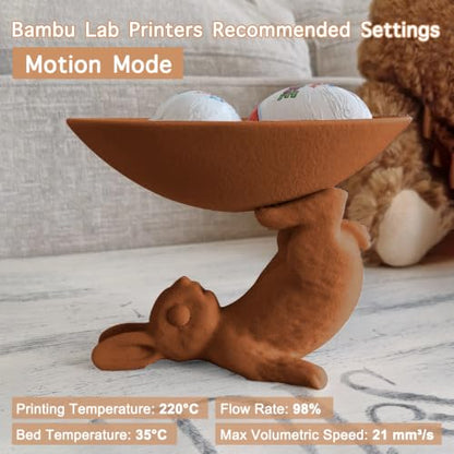 YXPOLYER PLA Plus Filament Food-Grade 1.75mm 3D Printing Filament Brown - color: Brown