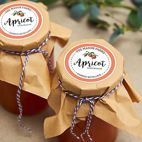 Avery Printable Blank Round Labels, 2.5" Diameter, Matte White, 225 Customizable Labels (22562) - color: Matte White, size: 2.5", style: 225 labels