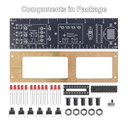 DIY Digital Logic Circuit Ruler Soldering Project Kit