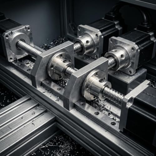 4Pcs 10mm Shaft Coupler, Rigid Coupling Flanged Motor Guide - size: 10mm