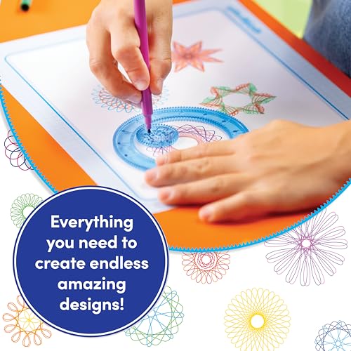 Spirograph with Markers Arts and Crafts for Kids Drawing Kit Art Supplies