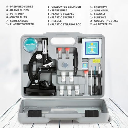 AmScope M30-ABS-KT2-KVB2 Black Metal Arm Starter - style: C) Kit + Fossil Dig Kit