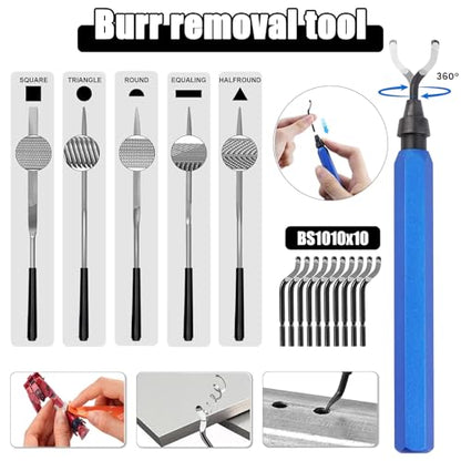 3D Printer Tools Kit,3D Printer Accessories Includes Nozzle Cleaning Kit,Deburring Tool Set