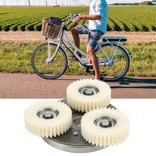 Gear Motor, 36t Planetary Nylon Gear Clutch Kit, Bike Motor Kit, Hub Motors Suitable for Electric Bicycles 500W-750W