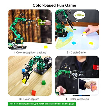 Yahboom 6DOF Raspberry Pi Robotic Arm Kit DOFBOT and K230 AI Vision Processing Camera Module