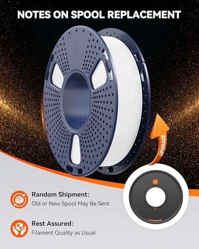 TECBEARS PLA+ Filament 1.75, 2kg Bundle, 0.25kg/Spool, 8 Packs - color: 0.25kg*8 Black, White, Grey, Olive Green, Blue, Pink, Orange, Red