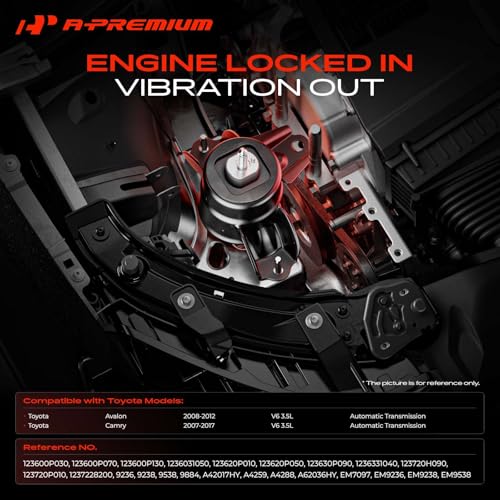 A-Premium Engine Motor and Transmission Mount Kit, with Torque Strut Mount