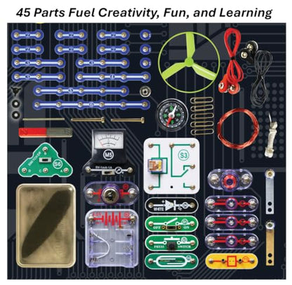 SNAP CIRCUITS STEM Electronics Discovery Kit, 85+ Projects, Ages 8+