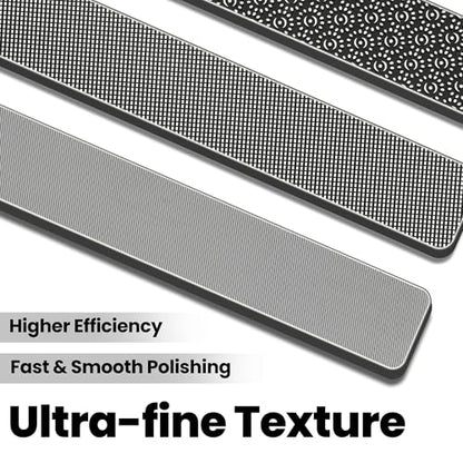 7 PCS Hobby Model Glass File for Gunpla, 3D Prints Polishing Tool - style: 7pcs Complete Kit