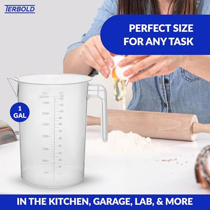 1 Gallon Measuring Pitcher 3-Pack - style: 1 Gallon (Pack of 3)