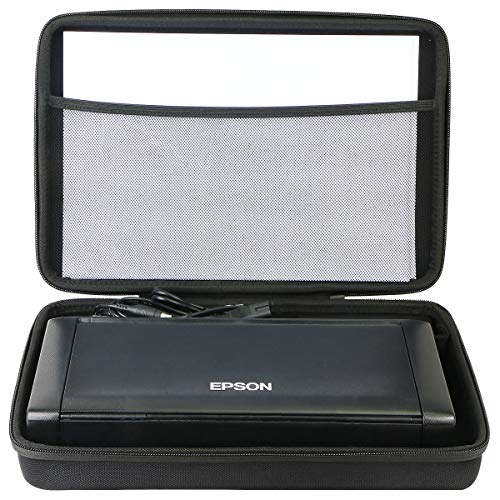 co2CREA Hard Travel Case Replacement for Workforce WF-110 Wireless Mobile Printer - size: For WF-110