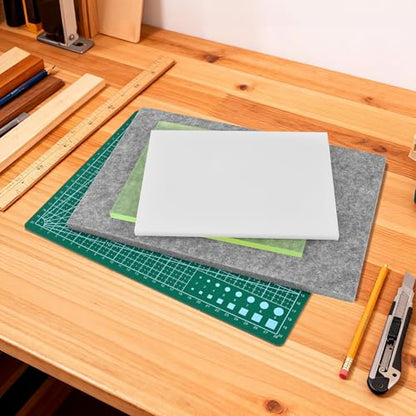 4 Pcs Leather Craft Pad Set, Cutting Mat & Sound Absorbing Pad