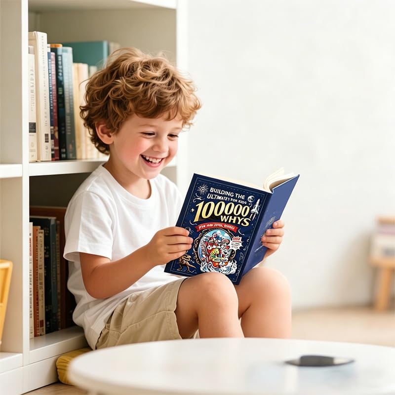 100000 Whys Kids Science Encyclopedia, Fun Educational Extracurricular Reading Book, Scientific Thinking & Brain Development for Elementary Students