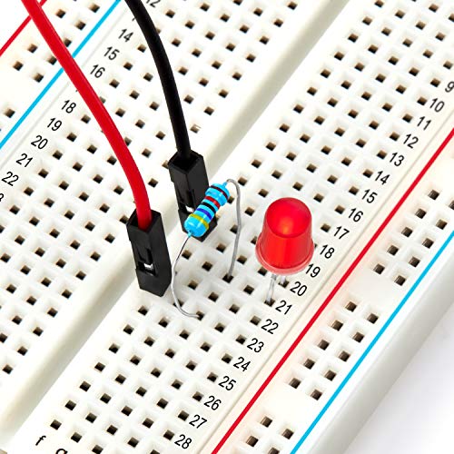 Chanzon 3 pcs Breadboard 830 Tie Points MB-102 Solderless Prototype Kit PCB