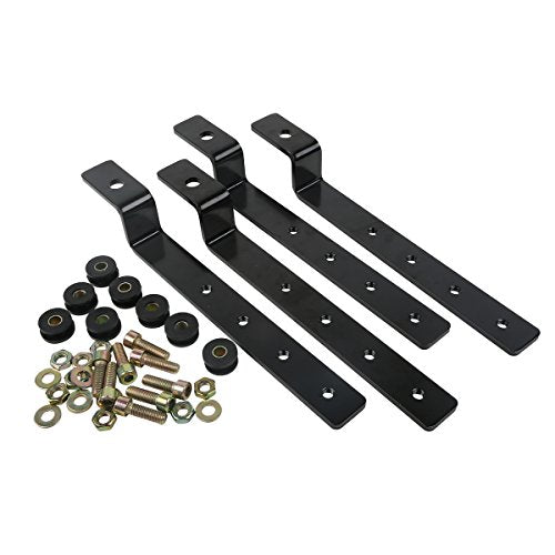 XMT-MOTO Adjustable Universal Hard Saddle Bag Mounting Bracket Kit For Motorcycle Cruiser