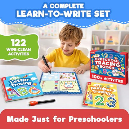 Doctor Jupiter Preschool Tracing Books for Kids Ages 3-5 - style: Preschool Tracing: 3+