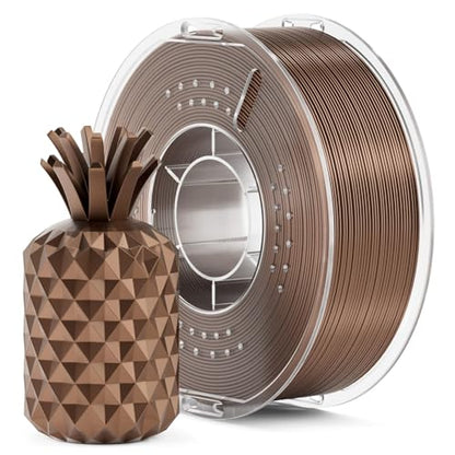 ELEGOO PLA 3D Printer Filament 1.75mm Metallic Bronze 1KG - color: 1pcs Metallic Bronze 1kg