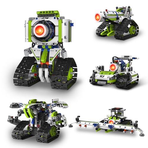 STEM Robotics Kit for Kids 8-14, 5-in-1 RC Building Set