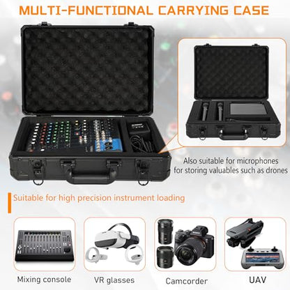 15 Inch Hard Carrying Storage Case - size: Inner：14.5''X 10.5 X 5.5''